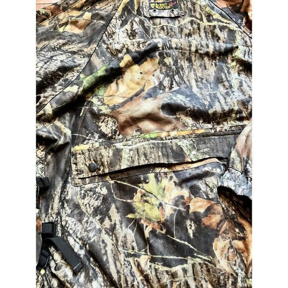 Scent Blocker Pro Mesh Face Cover Full Zip Mid Wieght Mossy Oak Jacket Large - Picture 10 of 10